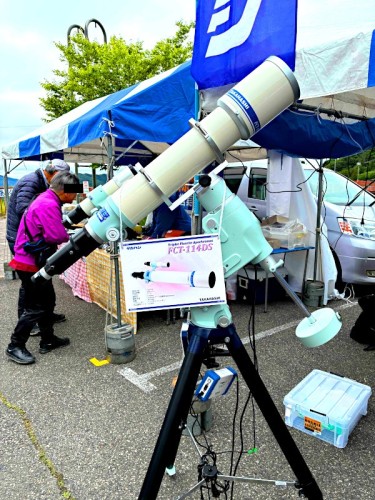写真-4：FCT-114D。国内販売はもう少し後との事。米国は販売開始。